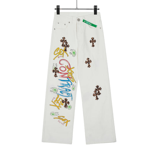 Chrome Hearts NEW Pants 8128