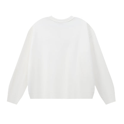 Purple Men's Long-Sleeve T-shirt Sweatshirt 1126