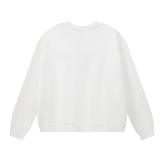 Purple Men's Long-Sleeve T-shirt Sweatshirt 1133