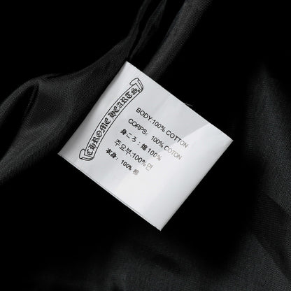 Chrome Hearts Varsity Jacket - Black White Gothic Baseball Coat 2206