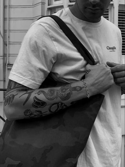 Chrome Hearts PLUS BRACELET WITH LINKS -6